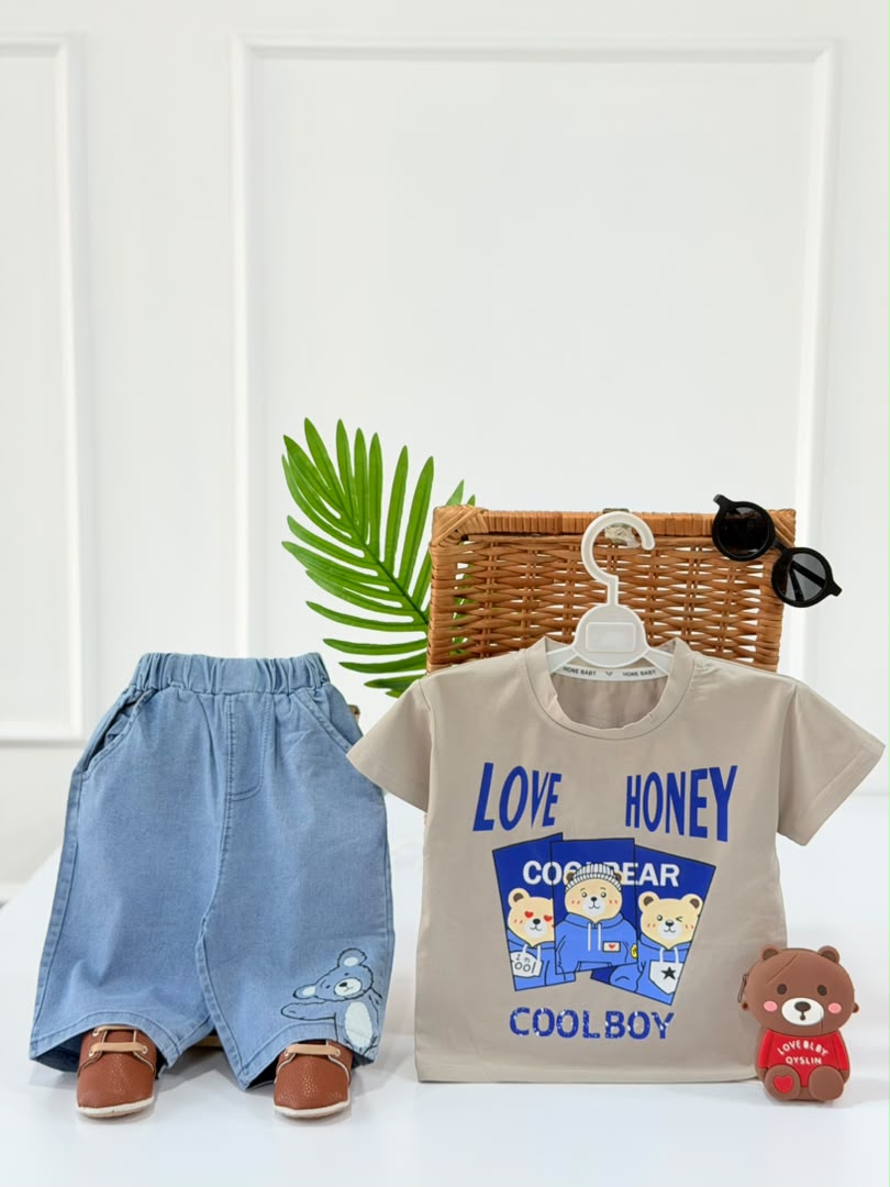 IMG-20260727-WA0040 کد ۳۹۸۴ تیشرت شلوارک وارداتی طرح COOLBOY - Image 1
