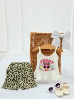 کد ۴۰۴۷ تاپ شلوارک طرح FUNNY - Image 4