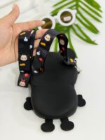 کد ۴۱۴۳ کیف سیلیکونی بزرگ طرح چشمک زن - Image 3