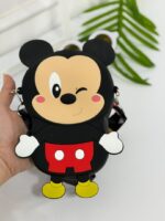 کد ۴۱۴۳ کیف سیلیکونی بزرگ طرح چشمک زن - Image 2