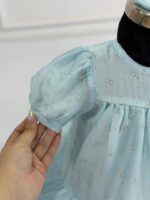 کد ۴۱۸۶ پیراهن حریر شیشه ای طرح غزال - Image 14