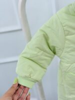 کد 4197 کاپشن سرهمی وارداتی سبز - Image 4