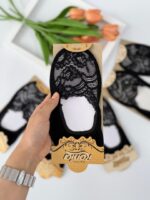 کد 4217 جوراب زنانه رویه دانتل رونیا - Image 2