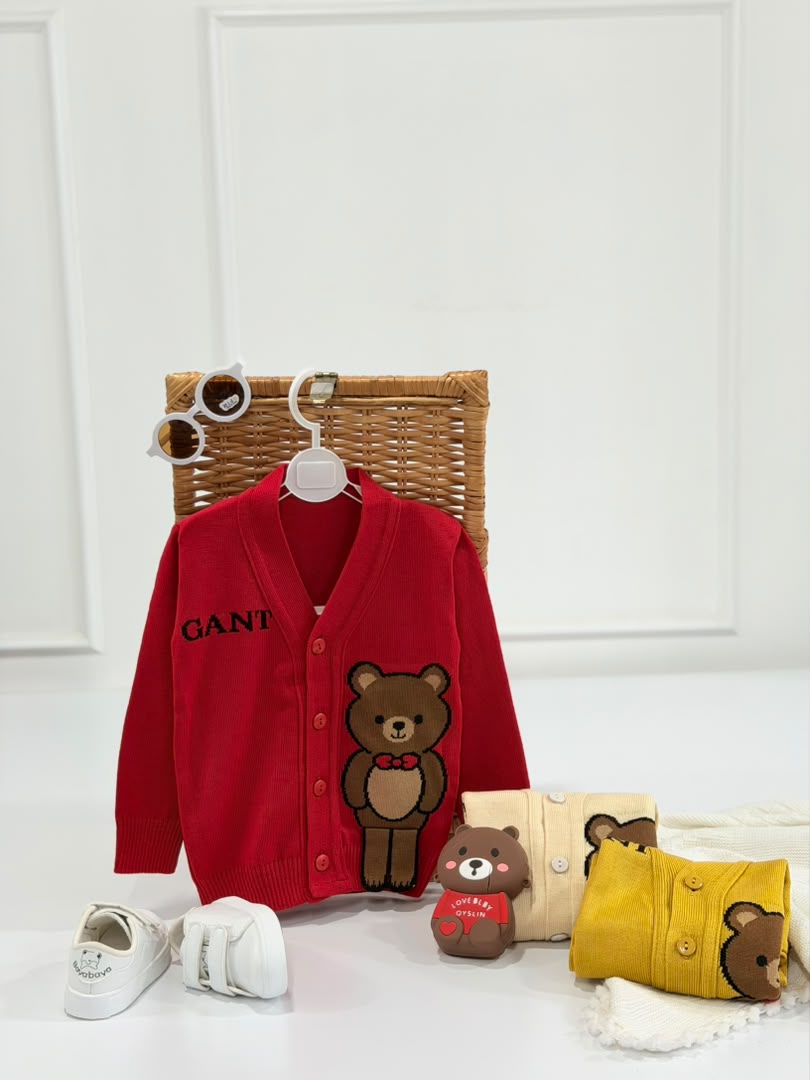 IMG-20260921-WA0070 کد ۴۳۰۲ سویشرت بافت جلو خرسی طرح GANT - Image 1
