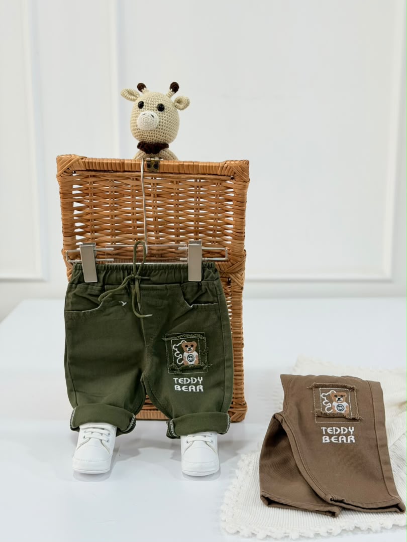 IMG-20260925-WA0002 کد ۴۳۲۵ شلوار جین طرح TEDDY - تصویر 1